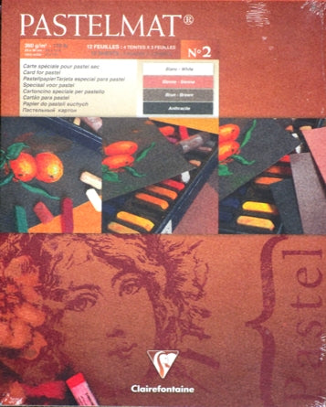 Clairefontaine Pastelmat Pastel Pad - 9" x 12" - Selection "A"