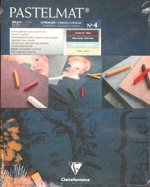 Clairefontaine Pastelmat Pastel Pad - 7" x 9" - Selection "C"