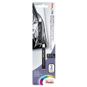 Pentel Refill for Pocket Brush Pen - Pack of 2