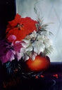 Bob Ross Floral Painting Packet - Poinsettias in a window