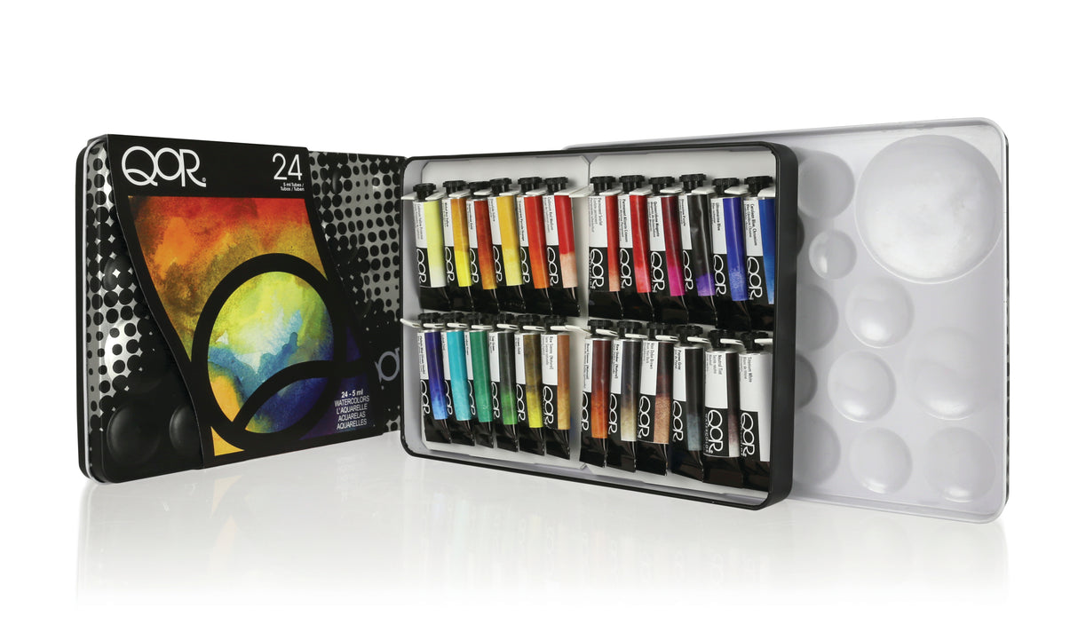 QoR Watercolour 24 Colour Set
