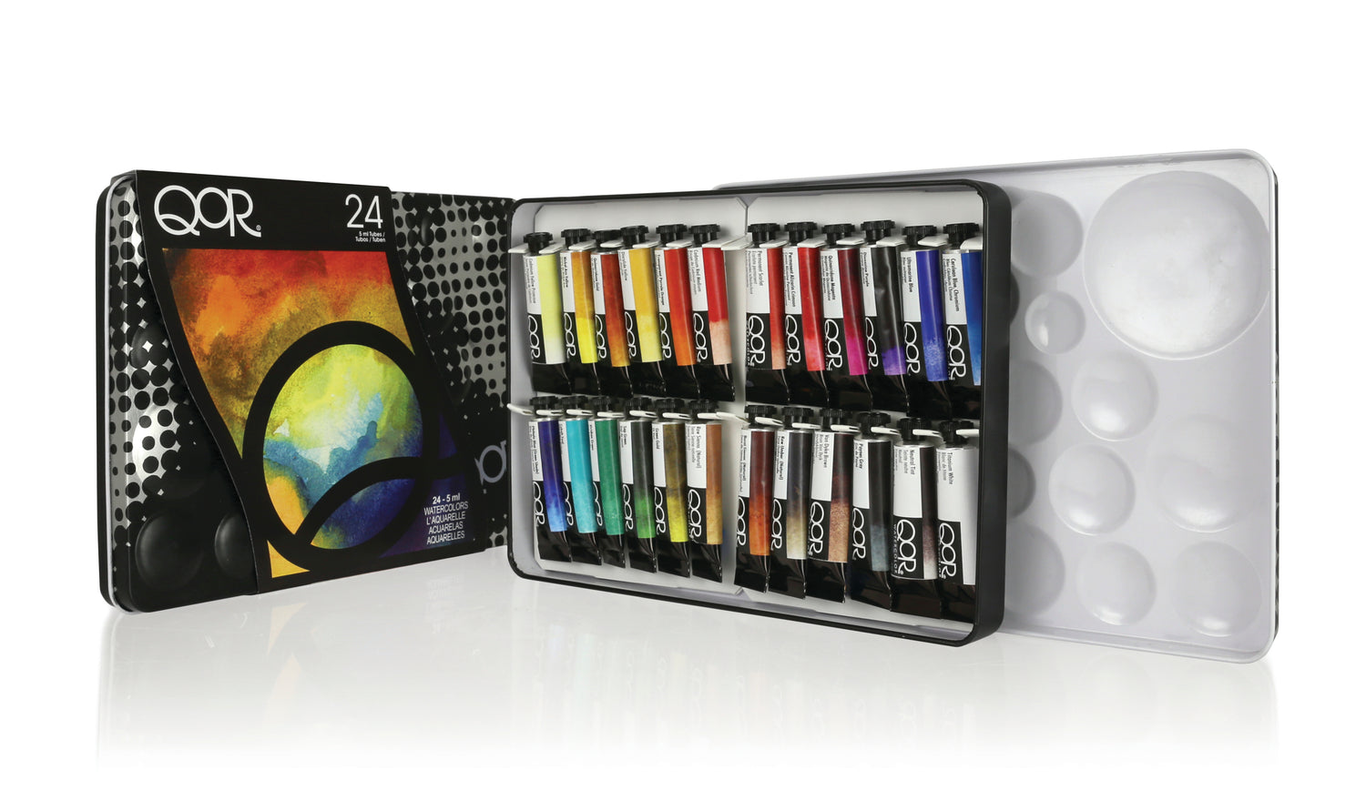 QoR Watercolour 24 Colour Set