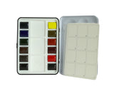 QoR Watercolour Mini Half Pan Set of 12