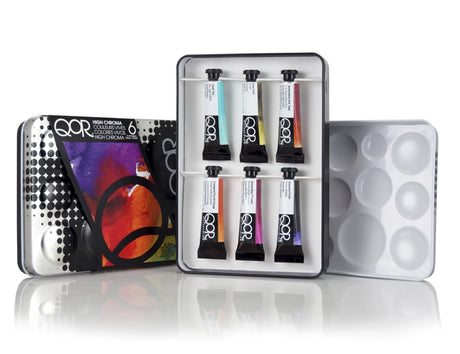 QoR Watercolour High Chroma 6 Colour Set