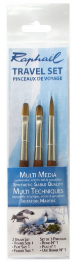 Raphaël Travel Precision Mini Paint Brush Set - Set #10