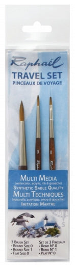 Raphaël Travel Precision Mini Paint Brush Set - Set #20