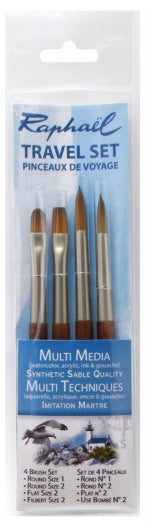 Raphaël Travel Precision Mini Paint Brush Set - Set #30