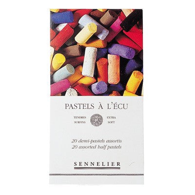 Sennelier Extra Soft Pastel 20 Half Stick Assorted Set