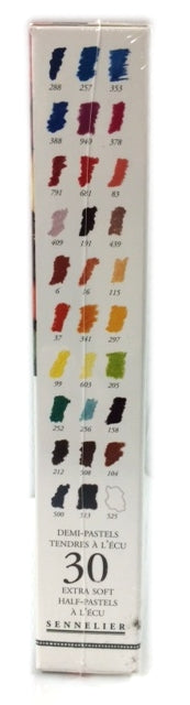 Sennelier Extra Soft Pastel 30 Half Stick Assorted Set