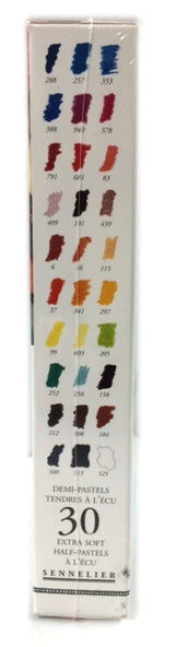 Sennelier Extra Soft Pastel 30 Half Stick Assorted Set