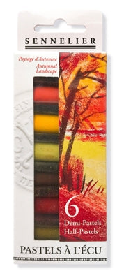 Sennelier Extra Soft Half-Pastel 6-Stick Set - Autumn