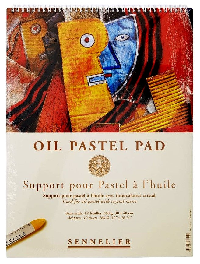 Sennelier Oil Pastel Pad - 12" x 16 3/4"
