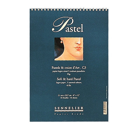 Sennelier Pastel Paper Pad - 9.5" x 12.5"