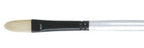 Simply Simmons Bristle Long Handle Brush - Filbert #4