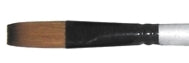 Simply Simmons Synthetic Short Handle Brush - One Stroke 1"