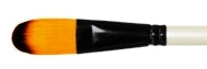 Simply Simmons Synthetic Mix Short Handle Brush - Oval Wash 3/4"