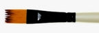 Simply Simmons Synthetic Short Handle Brush - Ridge 1/4"