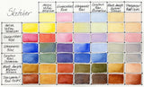 DANIEL SMITH Hand Poured Watercolor Half Pan Set – Sketcher Set