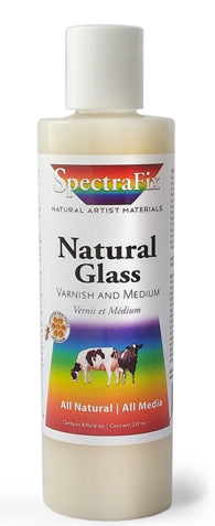 Spectrafix Natural Glass Varnish and Medium - 4 oz. bottle