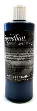Speedball Super Black India Ink - 16 oz.