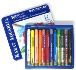 STAEDTLER® karat® aquarell Watercolour crayons - Set of 12