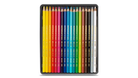 Caran D'Ache Supracolor Soft Watersoluble Pencil - 18 colour