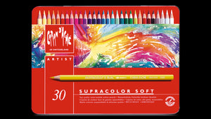 Caran D'Ache Supracolor Soft Watersoluble Pencil - 30 colour