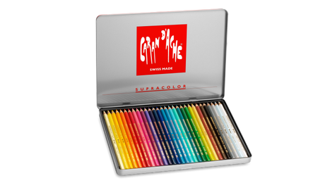 Caran D'Ache Supracolor Soft Watersoluble Pencil - 30 colour