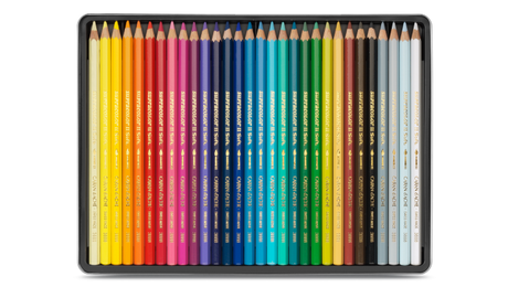 Caran D'Ache Supracolor Soft Watersoluble Pencil - 30 colour