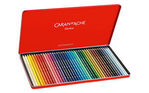Caran D'Ache Supracolor Soft Watersoluble Pencil - 40 Colour Set