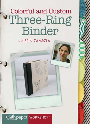 Colorful and Custom Three-Ring Binder with Erin Zamrzla