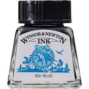 Winsor & Newton Drawing Ink - 14 ml bottle - Blue