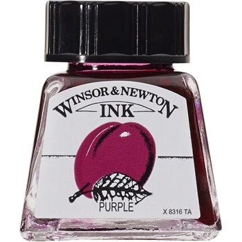 Winsor & Newton Drawing Ink - 14 ml bottle - Purple