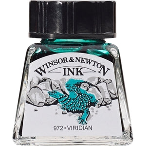 Winsor & Newton Drawing Ink - 14 ml bottle - Viridian
