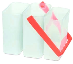 Stackable Water Container 3 piece - Red