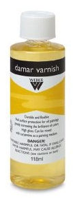 Weber Damar Varnish - 118 ml bottle