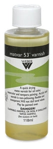 Weber Matvar 53 Varnish - 118 ml bottle