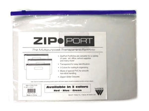 Weber Zip Port Multipurpose Transparent Portfolio