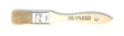 White Bristle Flat Brush - 1"