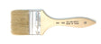 White Bristle Flat Brush - 2 1/2"