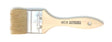 White Bristle Flat Brush - 2"