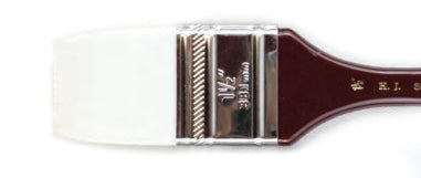 White Taklon Large Flat Wash Brush Series 920 - 1 1/2"