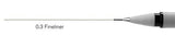 Winsor & Newton Black Fineliner Pen Set 0.3 X 5
