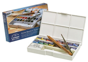 Cotman Watercolour - Deluxe Complete Sketchers' Pocket Box