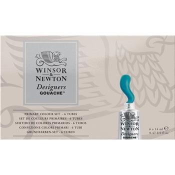 Winsor & Newton Designers Gouache Primary Colour Set