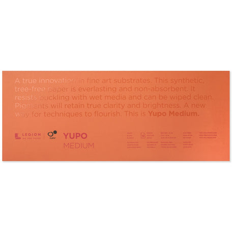 Yupo Medium Paper Pad - 6 x 15