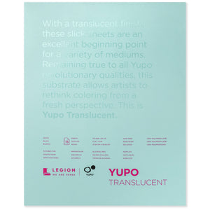Yupo Translucent Paper Pad - 11 x 14